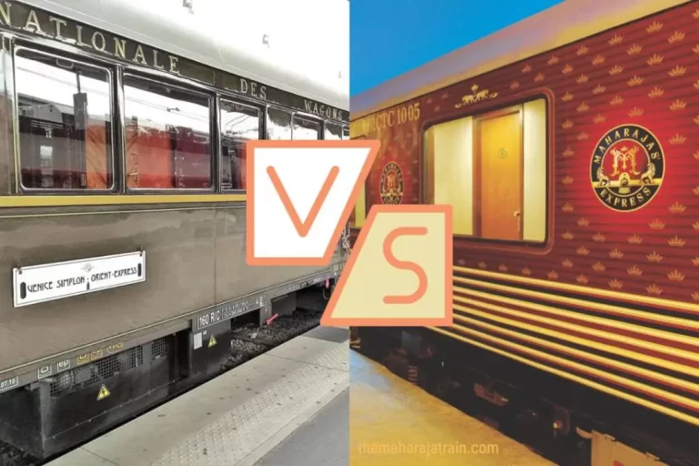 Maharajas’ Express vs. Venice Simplon-Orient-Express: Eastern vs Western